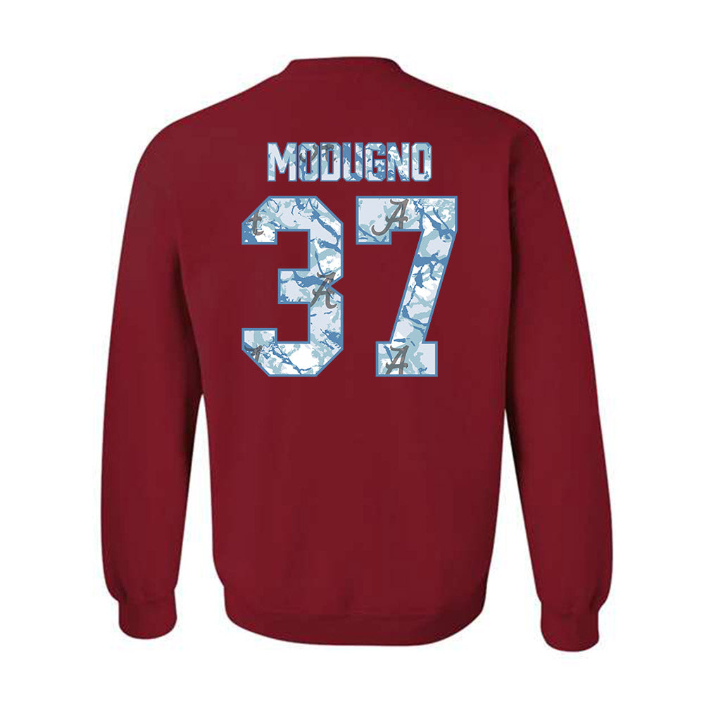 Alabama - NCAA Baseball : Andre Modugno - Hydrobama™ Crewneck Sweatshirt-1