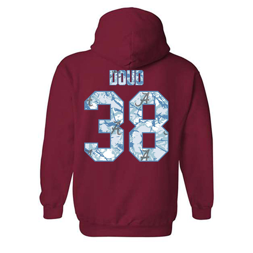 Alabama - NCAA Football : Blake Doud - Hooded Sweatshirt-1
