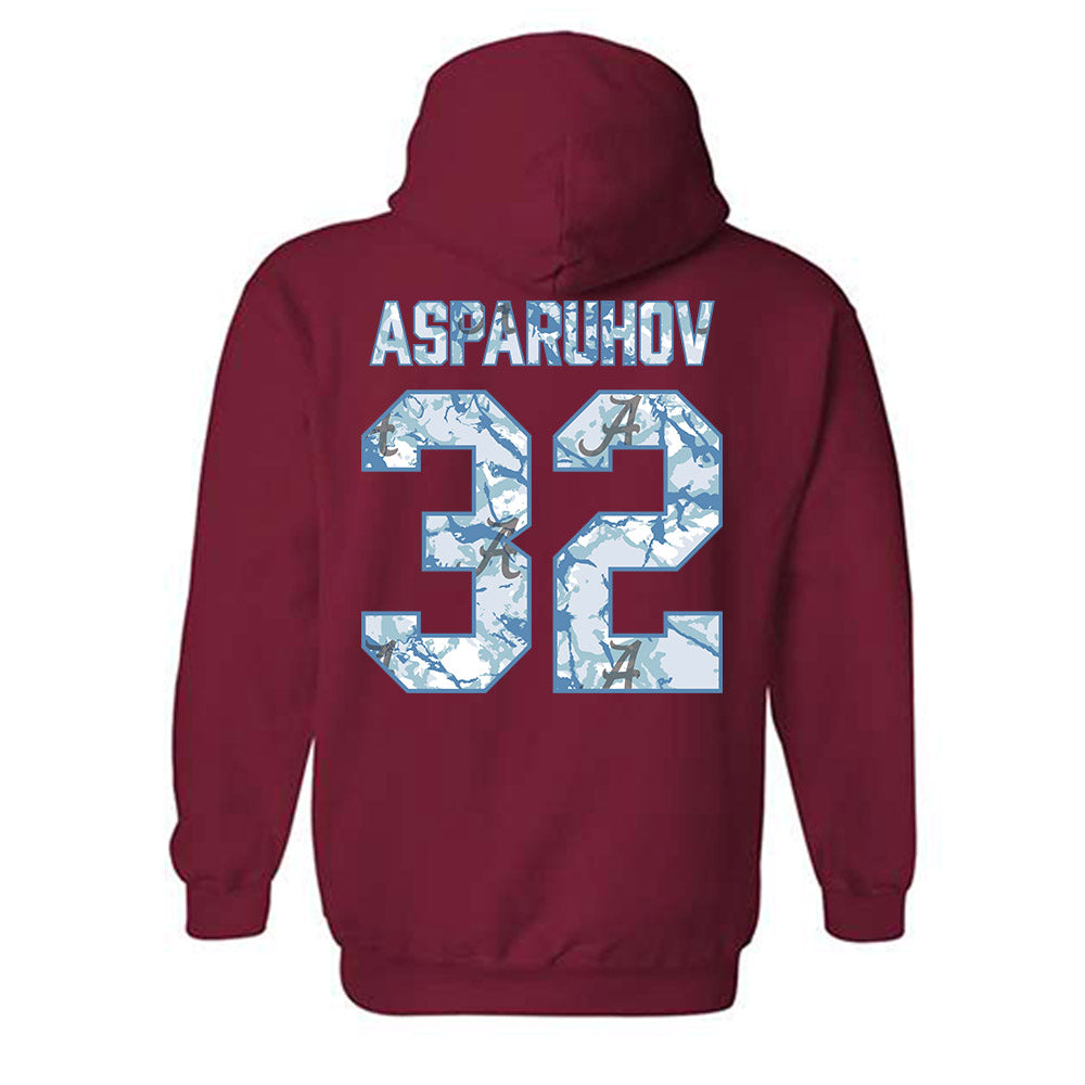 Alabama - NCAA Football : Alex Asparuhov - Hooded Sweatshirt-1