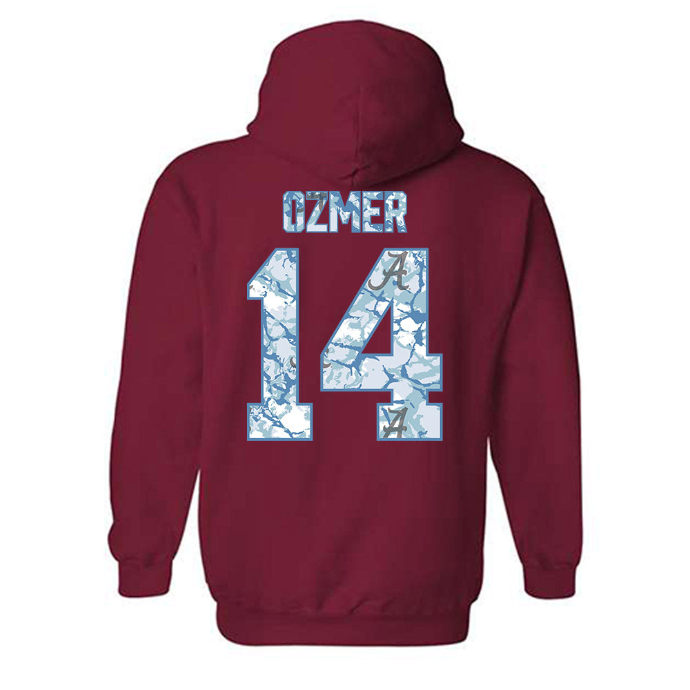 Alabama - NCAA Baseball : Carson Ozmer - Hydrobama™ Hooded Sweatshirt-1