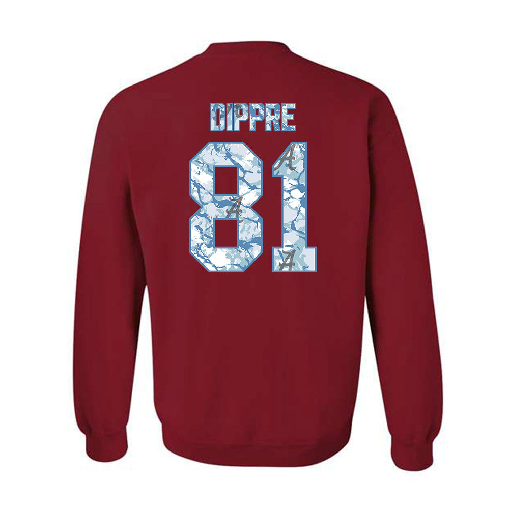 Alabama - NCAA Football : CJ Dippre - Crewneck Sweatshirt-1