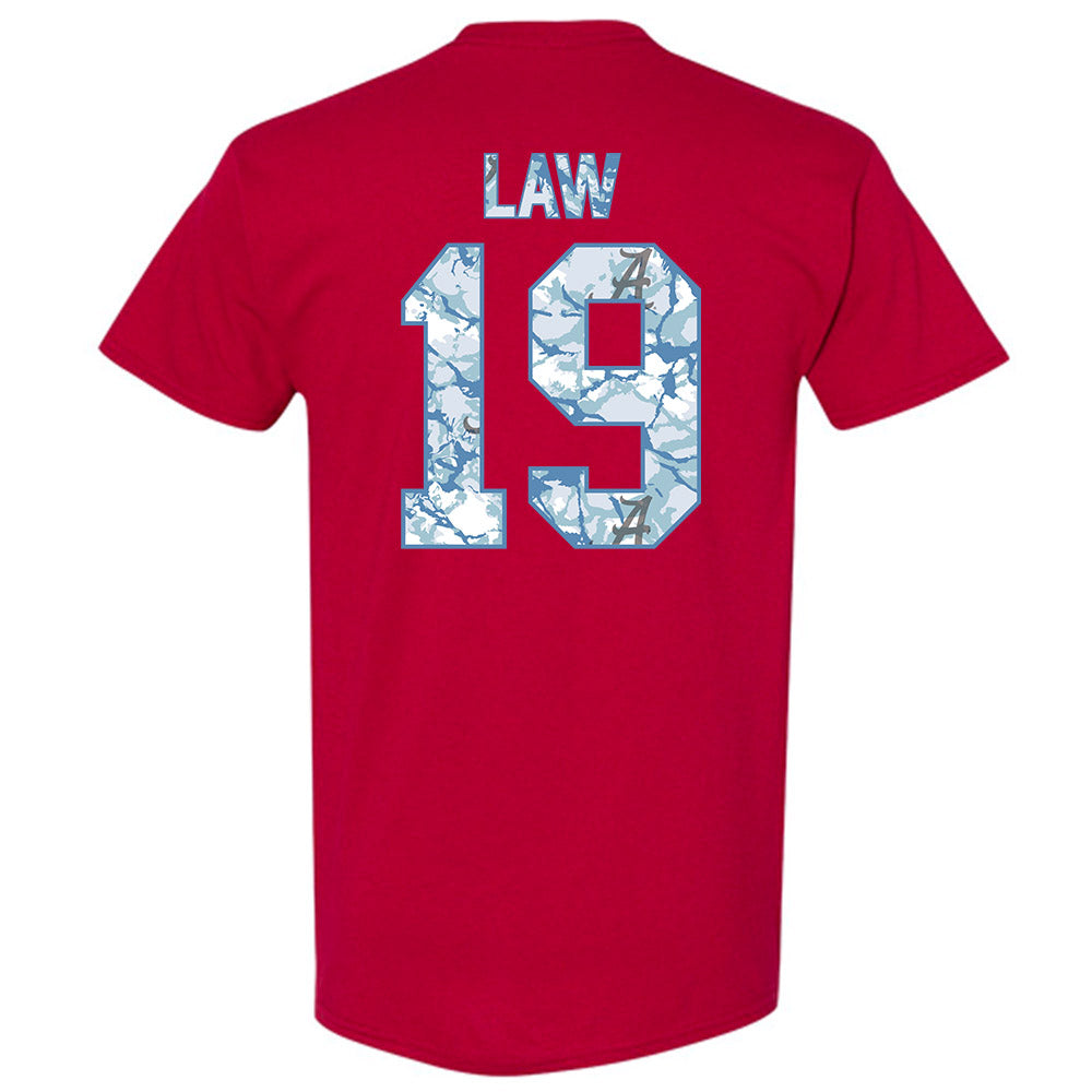 Alabama - NCAA Football : Kendrick Law - T-Shirt-1