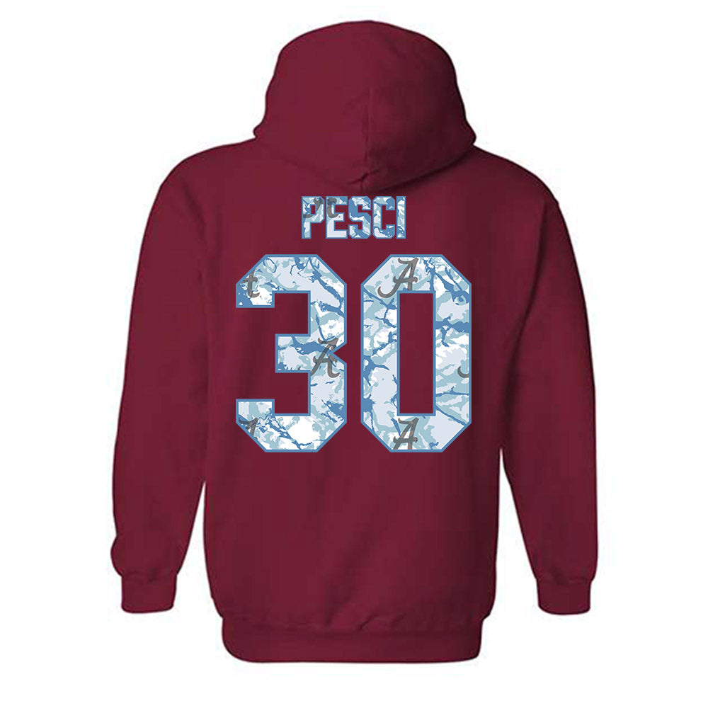 Alabama - NCAA Baseball : Anthony Pesci - Hydrobama™ Hooded Sweatshirt-1