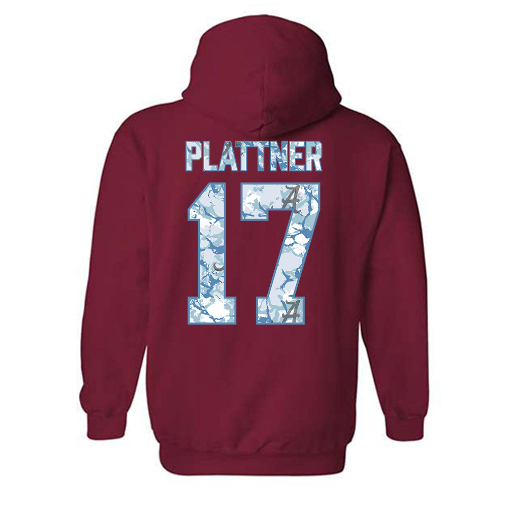 Alabama - NCAA Baseball : Will Plattner - Hydrobama™ Hooded Sweatshirt-1