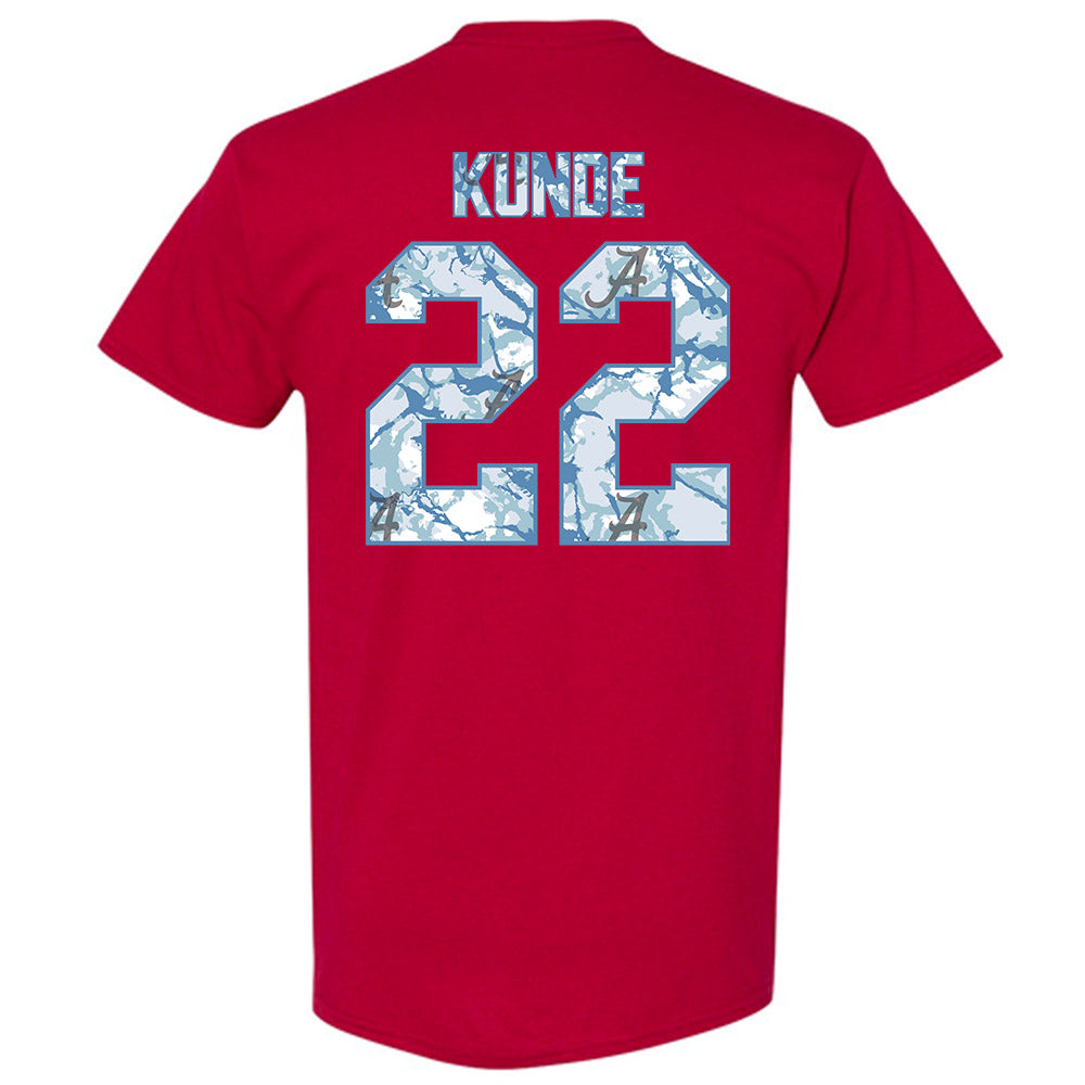 Alabama - NCAA Women's Soccer : Leah Kunde - Hydrobama™ T-Shirt-1