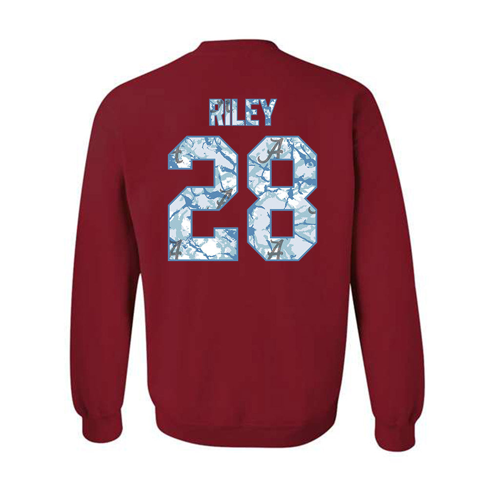 Alabama - NCAA Football : Kevin Riley - Crewneck Sweatshirt-1