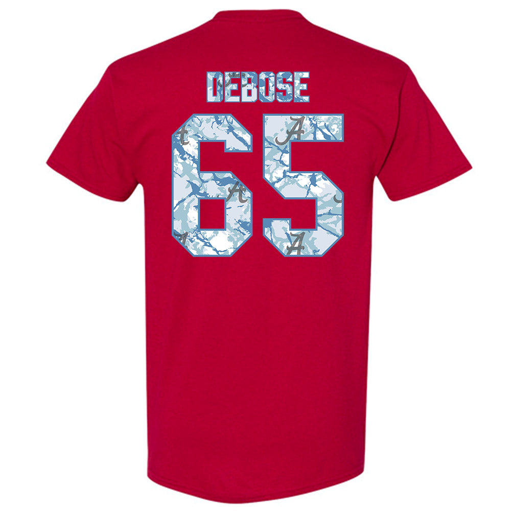Alabama - NCAA Football : Micah DeBose - T-Shirt-1