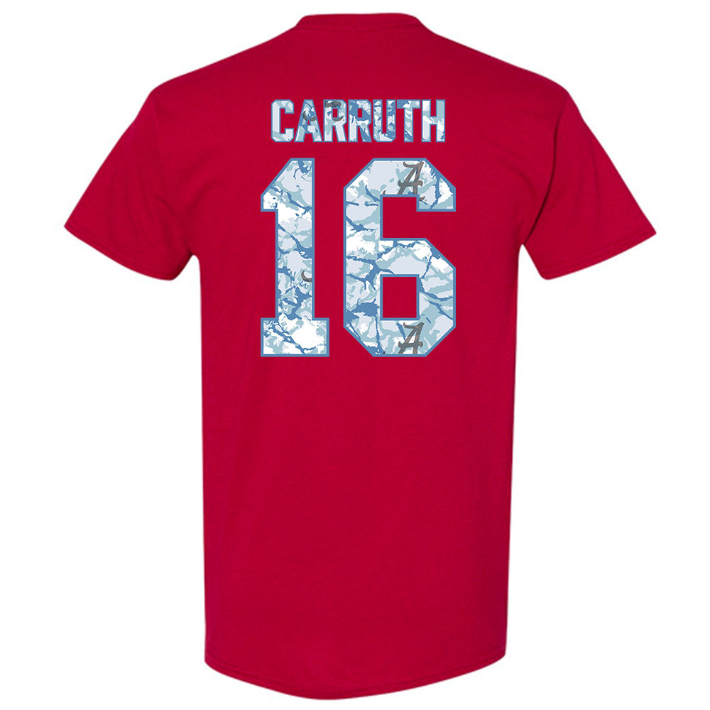 Alabama - NCAA Football : Cade Carruth - T-Shirt-1