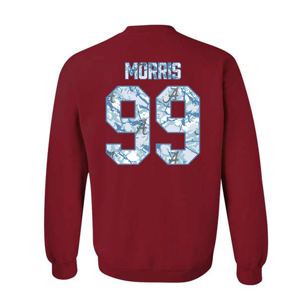 Alabama - NCAA Baseball : Austin Morris - Hydrobama™ Crewneck Sweatshirt-1