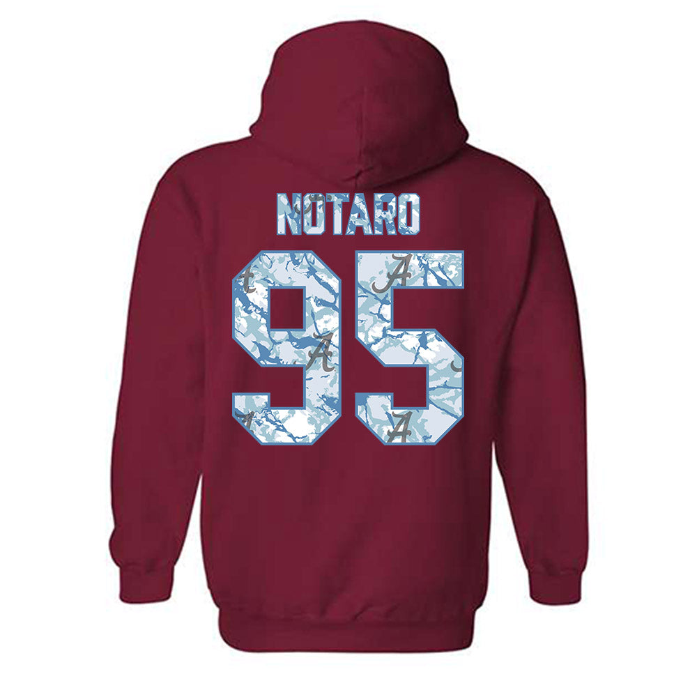 Alabama - NCAA Football : Peter Notaro - Hooded Sweatshirt-1