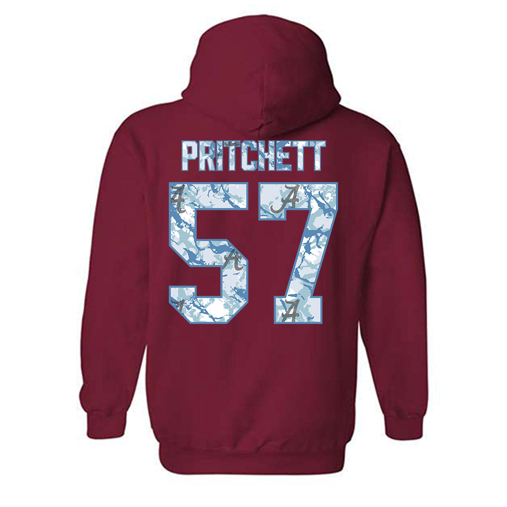 Alabama - NCAA Football : Elijah Pritchett - Hooded Sweatshirt-1