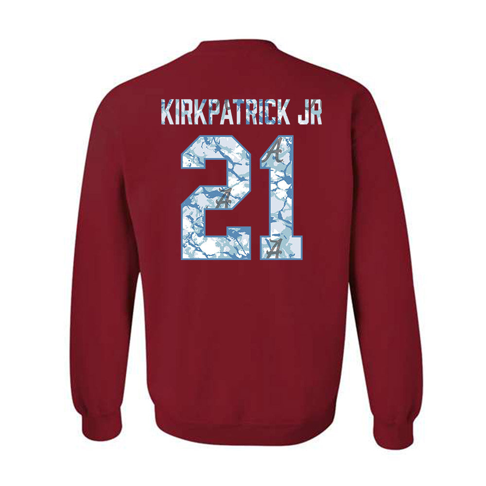 Alabama - NCAA Football : Dre Kirkpatrick Jr - Crewneck Sweatshirt-1