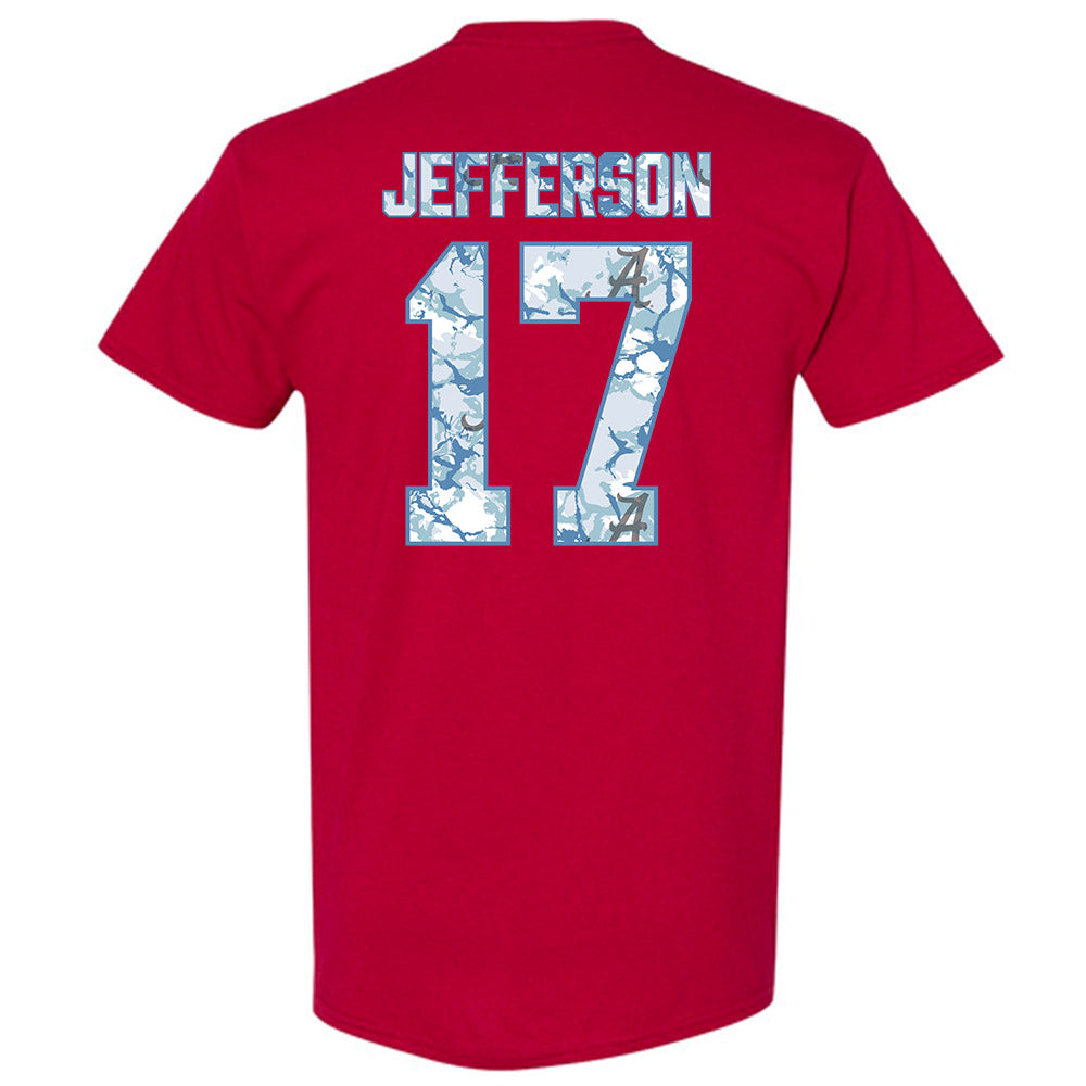 Alabama - NCAA Football : Amari Jefferson - T-Shirt-1