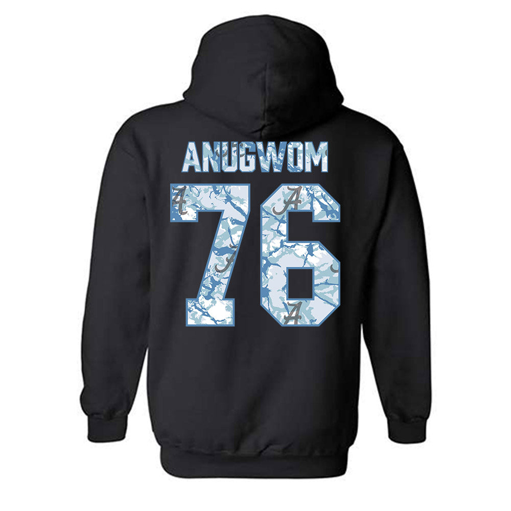 Alabama - NCAA Football : Arkel Anugwom - Hooded Sweatshirt-1