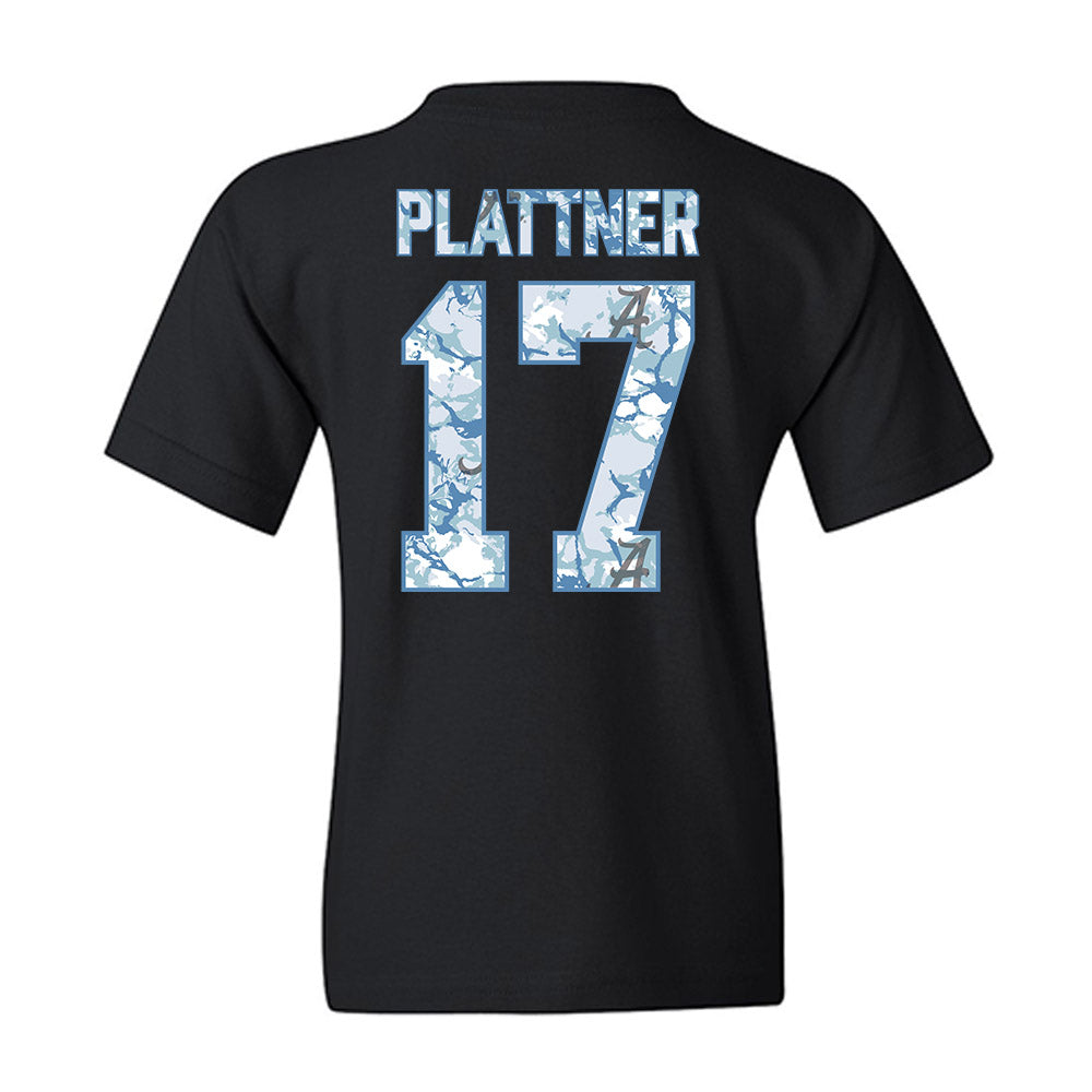 Alabama - NCAA Baseball : Will Plattner - Youth T-Shirt-1
