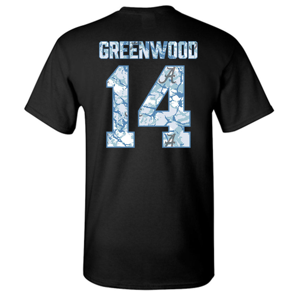 Alabama - Football Alumni : Darren Greenwood - T-Shirt-1