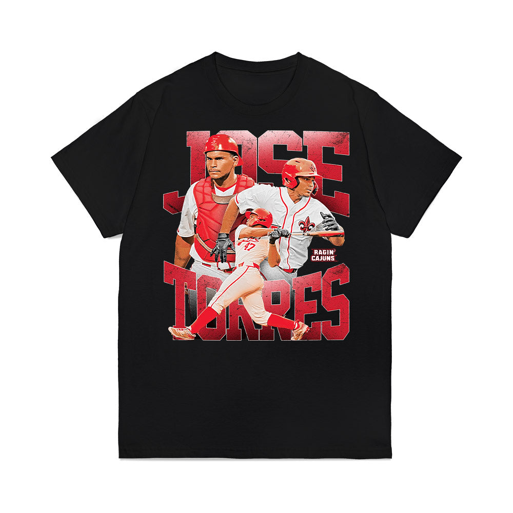 Louisiana - NCAA Baseball : Jose Torres - Premium T-Shirt-0