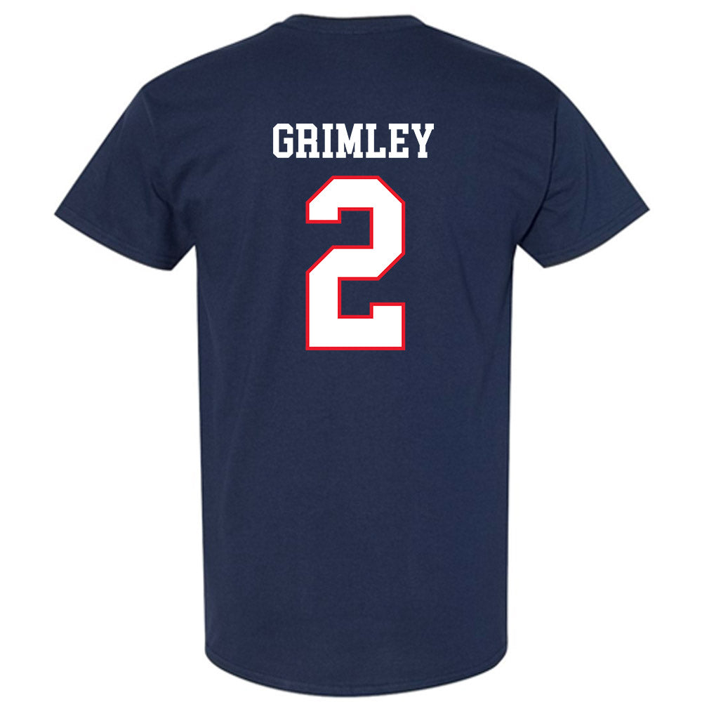 UConn - NCAA Women's Ice Hockey : Camryn Grimley - Champs Classic Shersey T-Shirt-1