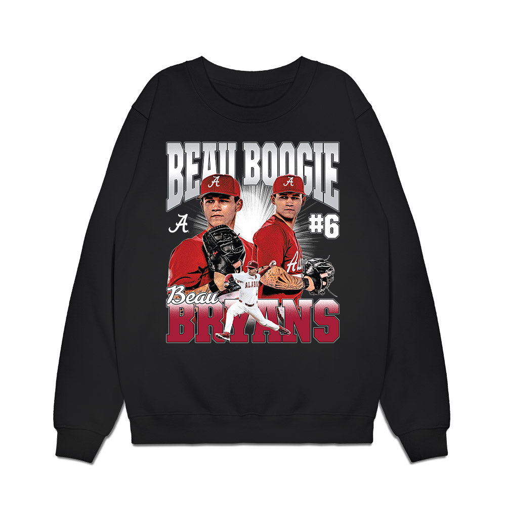 Alabama - NCAA Baseball : Beau Bryans - Collage Premium Crewneck Sweatshirt-0