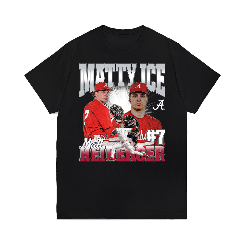 Alabama - NCAA Baseball : Matthew Heiberger - Premium T-Shirt-0