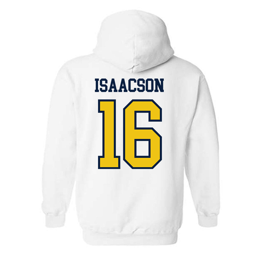 Michigan - NCAA Women's Lacrosse : Kassidy Isaacson - Classic Shersey Hooded Sweatshirt-1