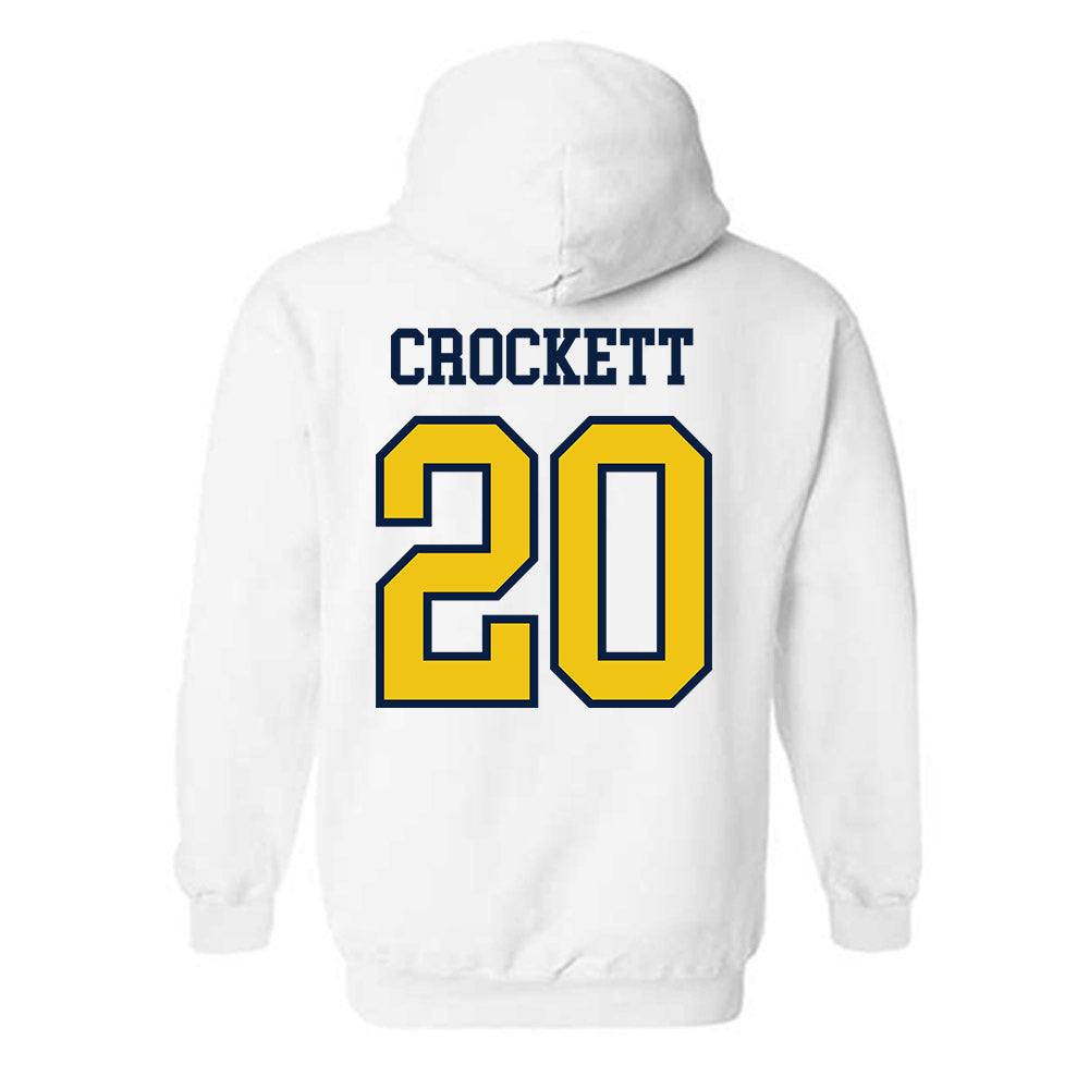 Michigan - NCAA Women's Basketball : Alyssa Crockett - Classic Shersey Hooded Sweatshirt-1
