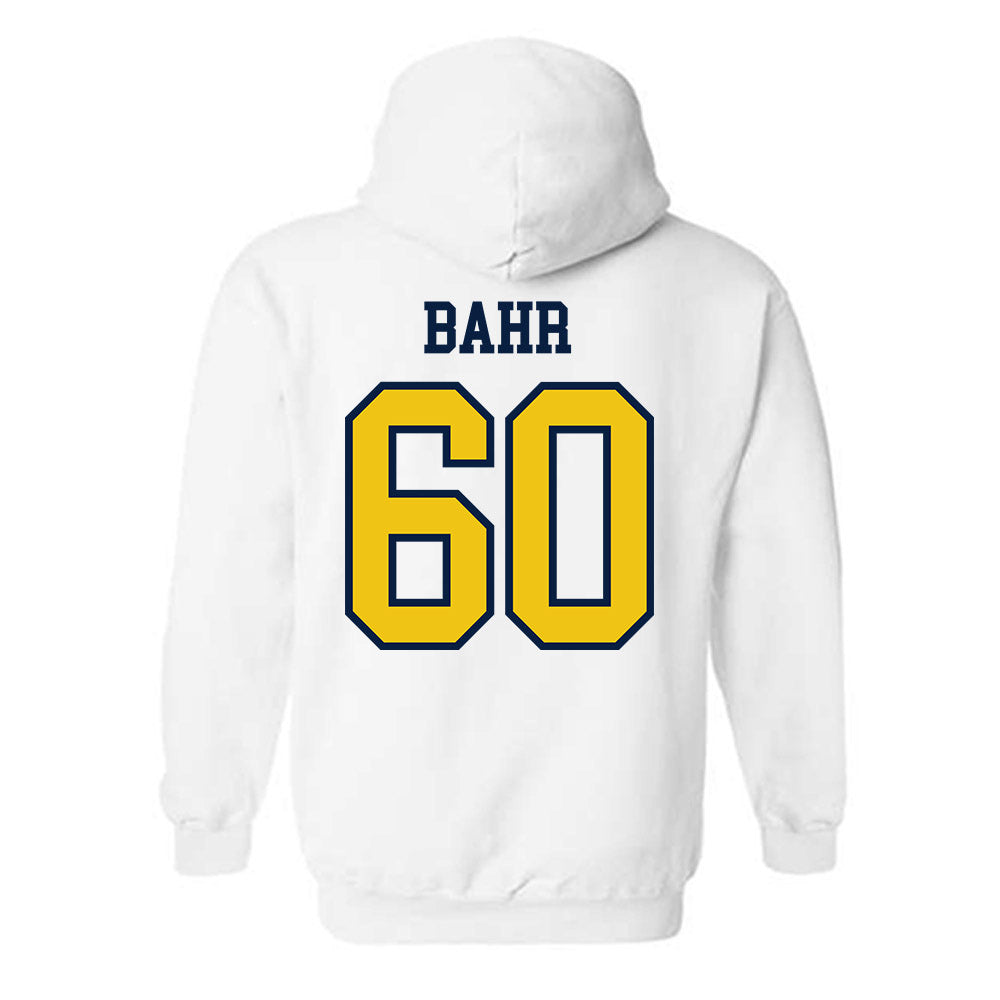Michigan - NCAA Football : Brooks Bahr - Classic Shersey Hooded Sweatshirt-1