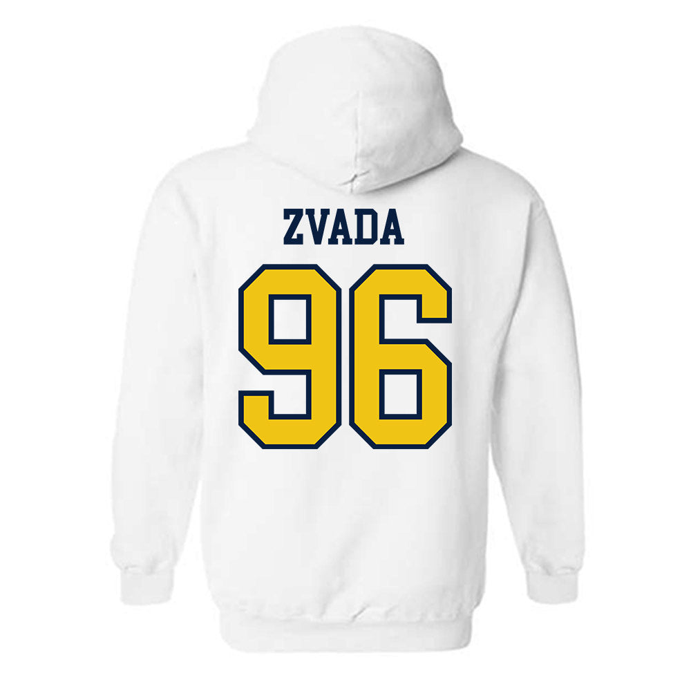 Michigan - NCAA Football : Dominic Zvada - Classic Shersey Hooded Sweatshirt-1