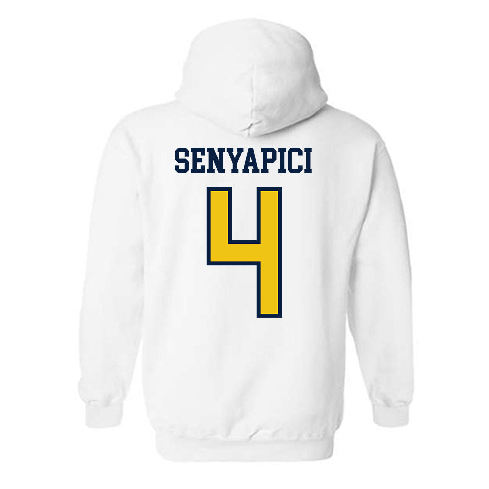 Michigan - NCAA Women's Volleyball : Ece Senyapici - Classic Shersey Hooded Sweatshirt-1