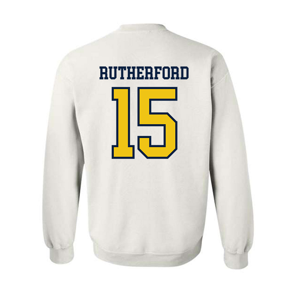 Michigan - NCAA Women's Lacrosse : Maya Rutherford - Classic Shersey Crewneck Sweatshirt-1