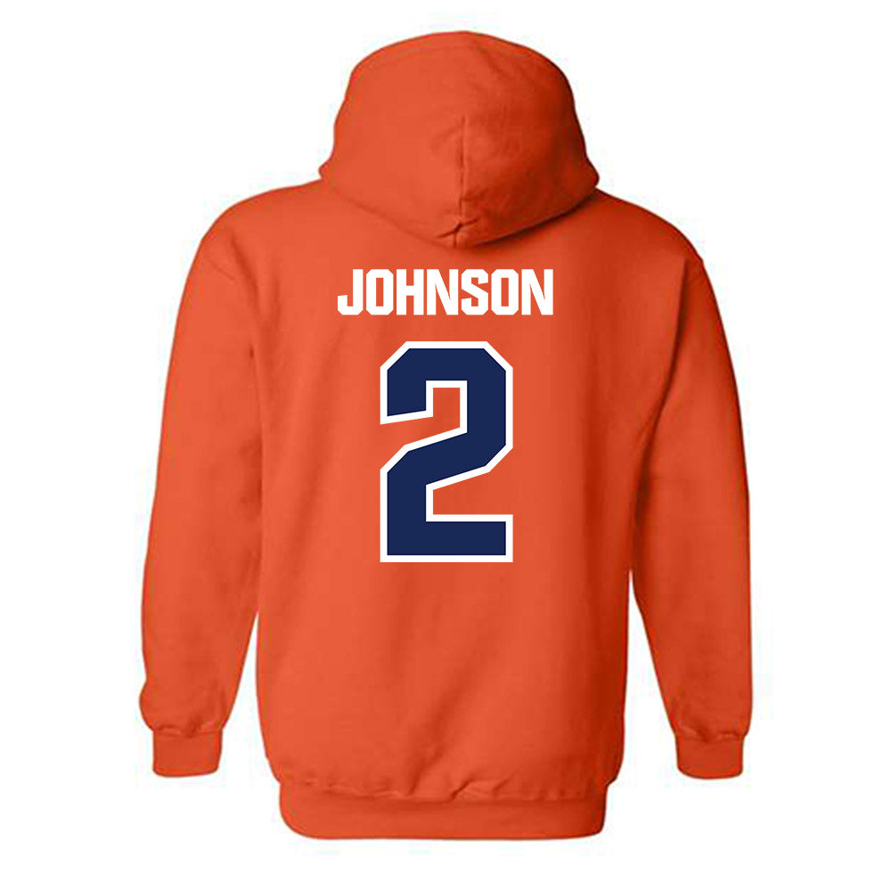 FPU - NCAA Men's Water Polo : Blake Johnson - Classic Shersey Hooded Sweatshirt-1