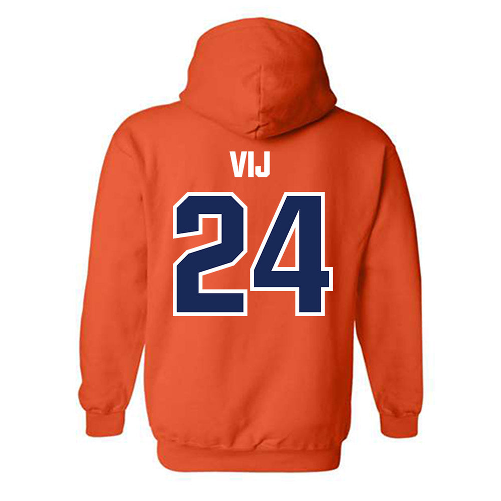 FPU - NCAA Men's Soccer : Yash Vij - Classic Shersey Hooded Sweatshirt-1