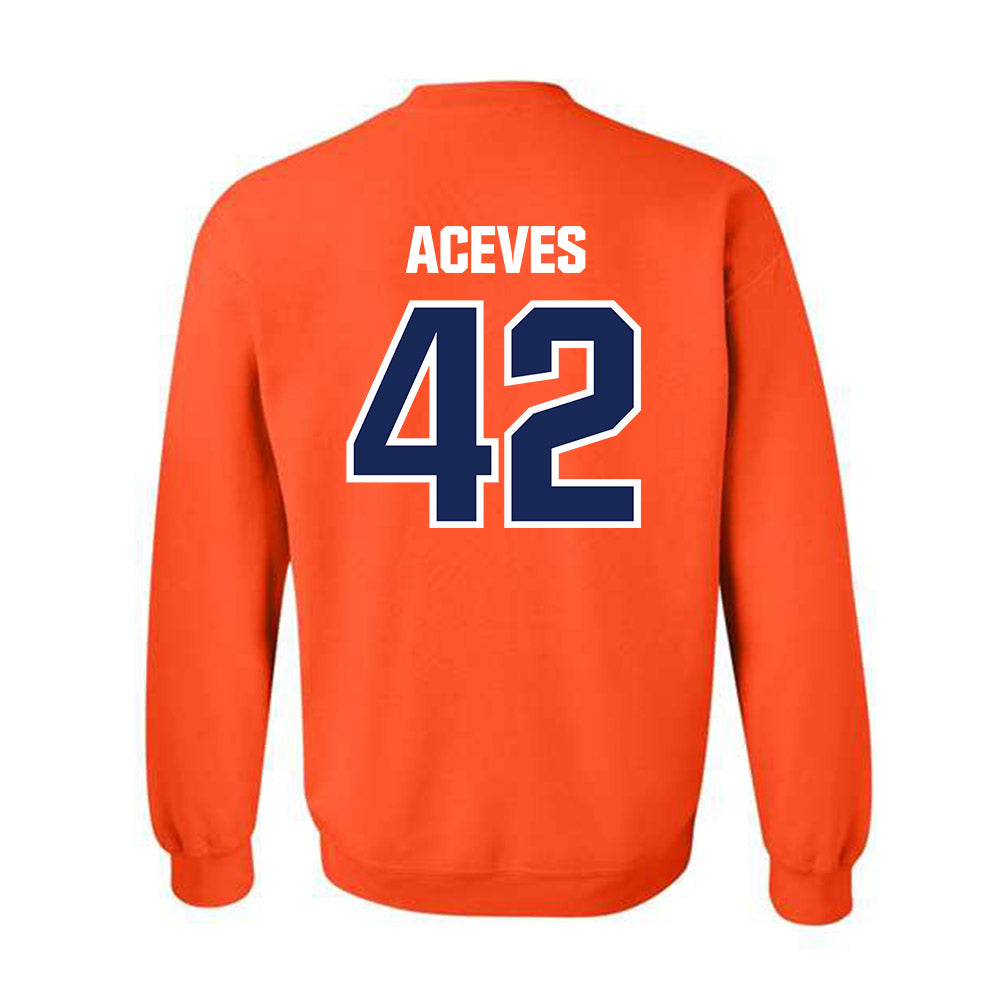 FPU - NCAA Men's Soccer : Diego Aceves - Classic Shersey Crewneck Sweatshirt-1