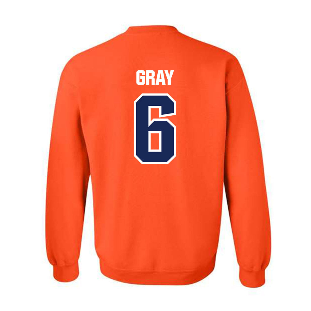 FPU - NCAA Men's Water Polo : Forrest Gray - Classic Shersey Crewneck Sweatshirt-1