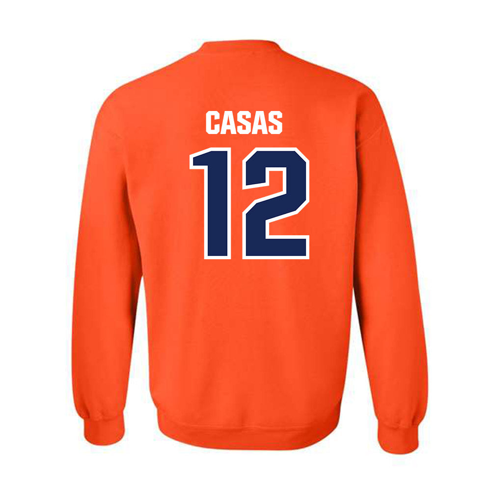 FPU - NCAA Women's Soccer : Krysta Casas - Classic Shersey Crewneck Sweatshirt-1