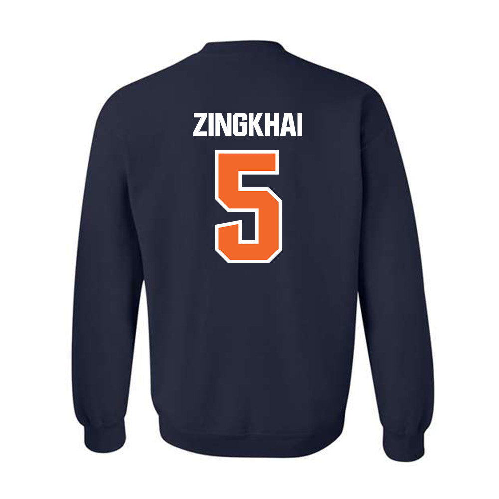 FPU - NCAA Men's Soccer : Wungsem Zingkhai - Classic Shersey Crewneck Sweatshirt-1