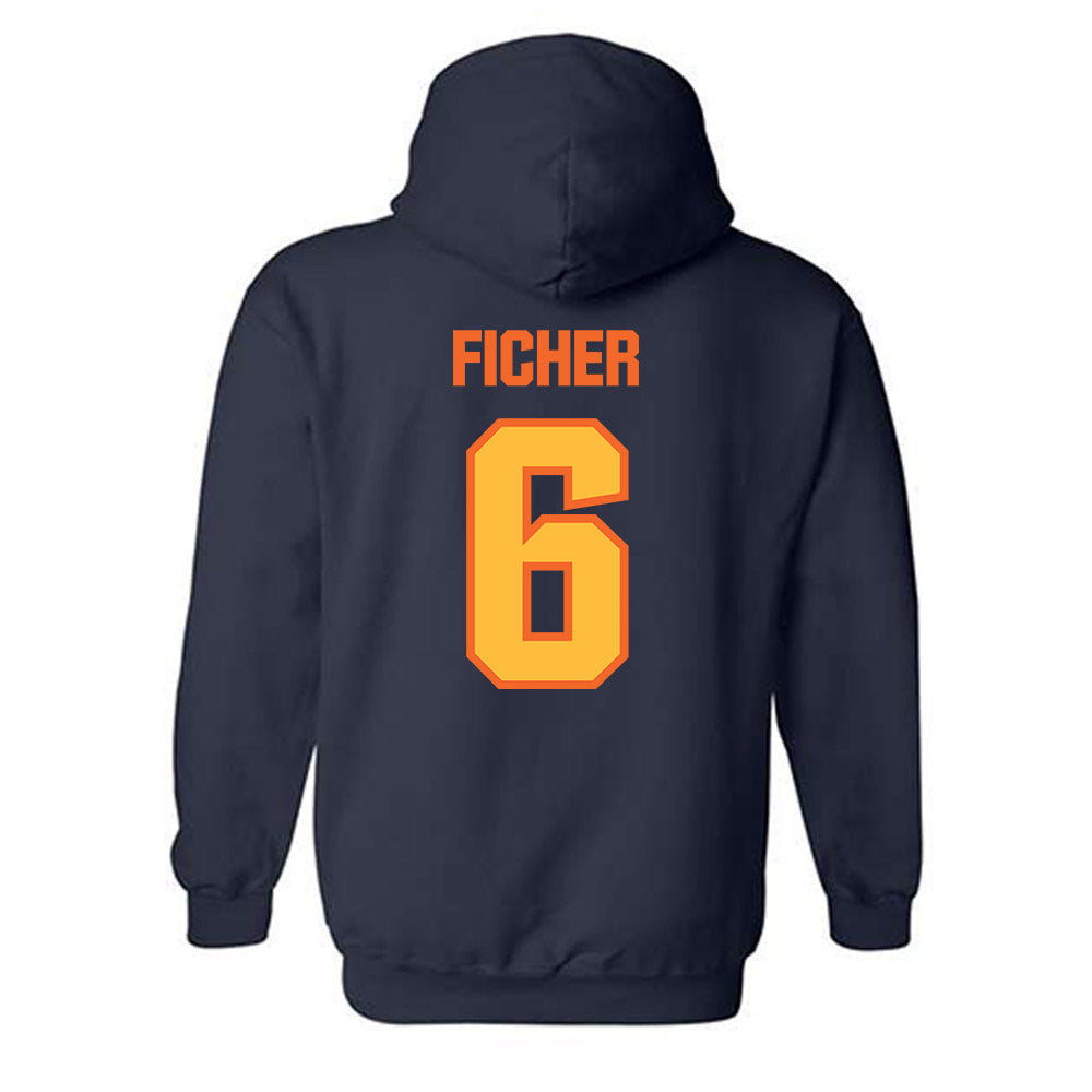 FPU - NCAA Men's Basketball : Malachi Ficher - Classic Shersey Hooded Sweatshirt-1