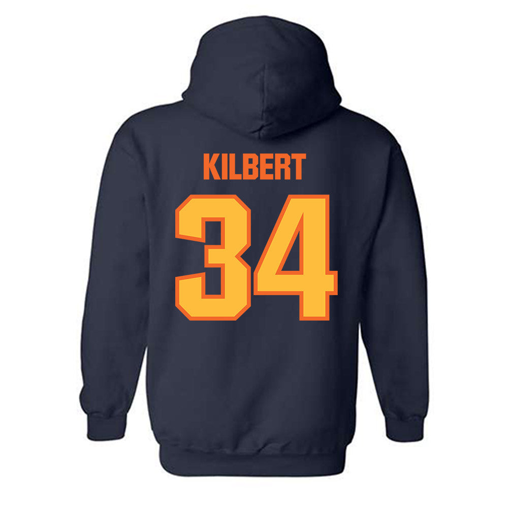 FPU - NCAA Men's Basketball : Logan Kilbert - Classic Shersey Hooded Sweatshirt-1