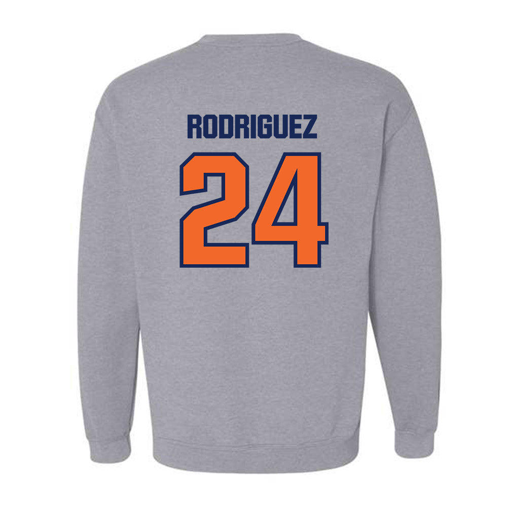 FPU - NCAA Men's Basketball : Silas Rodriguez - Crewneck Sweatshirt-1