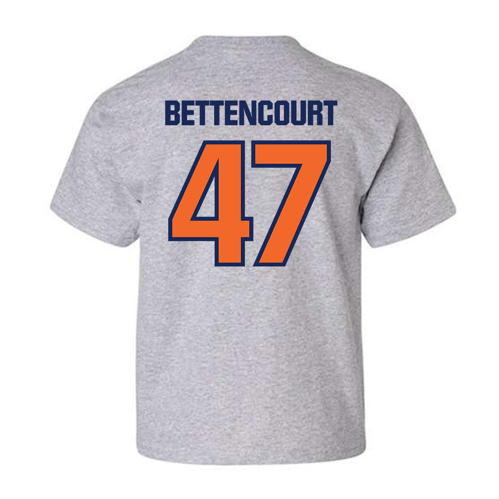 FPU - NCAA Baseball : Matt Bettencourt - Youth T-Shirt-1