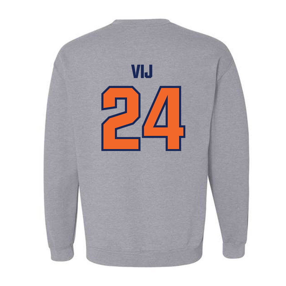 FPU - NCAA Men's Soccer : Yash Vij - Crewneck Sweatshirt-1