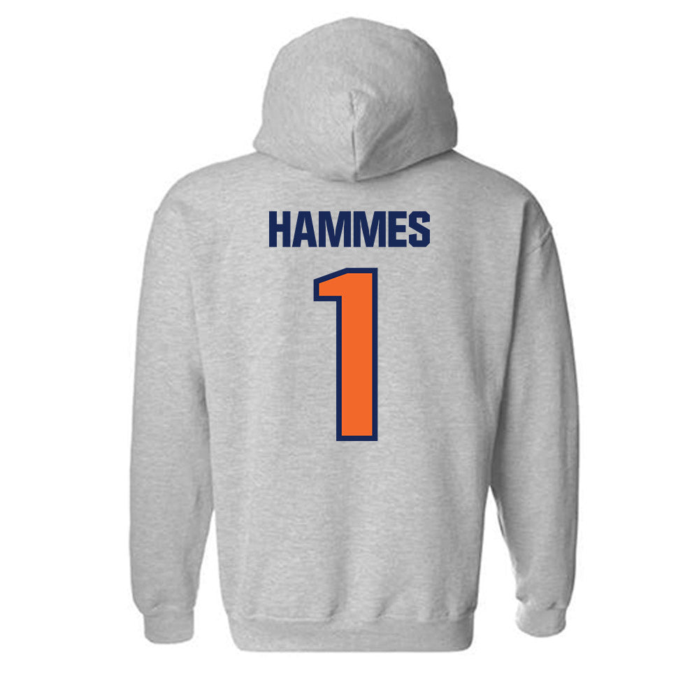 FPU - NCAA Men's Water Polo : Chase Hammes - Hooded Sweatshirt-1