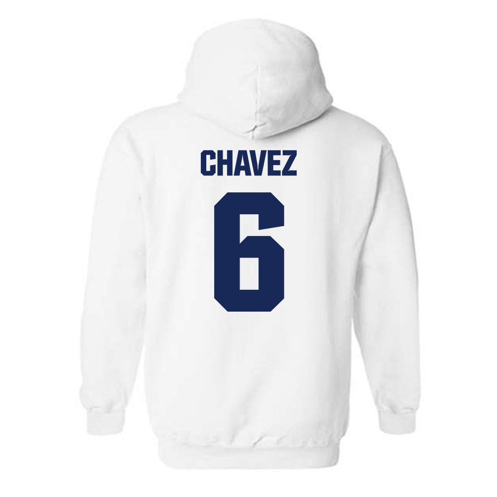 FPU - NCAA Men's Soccer : Vicente Chavez - Classic Shersey Hooded Sweatshirt-1