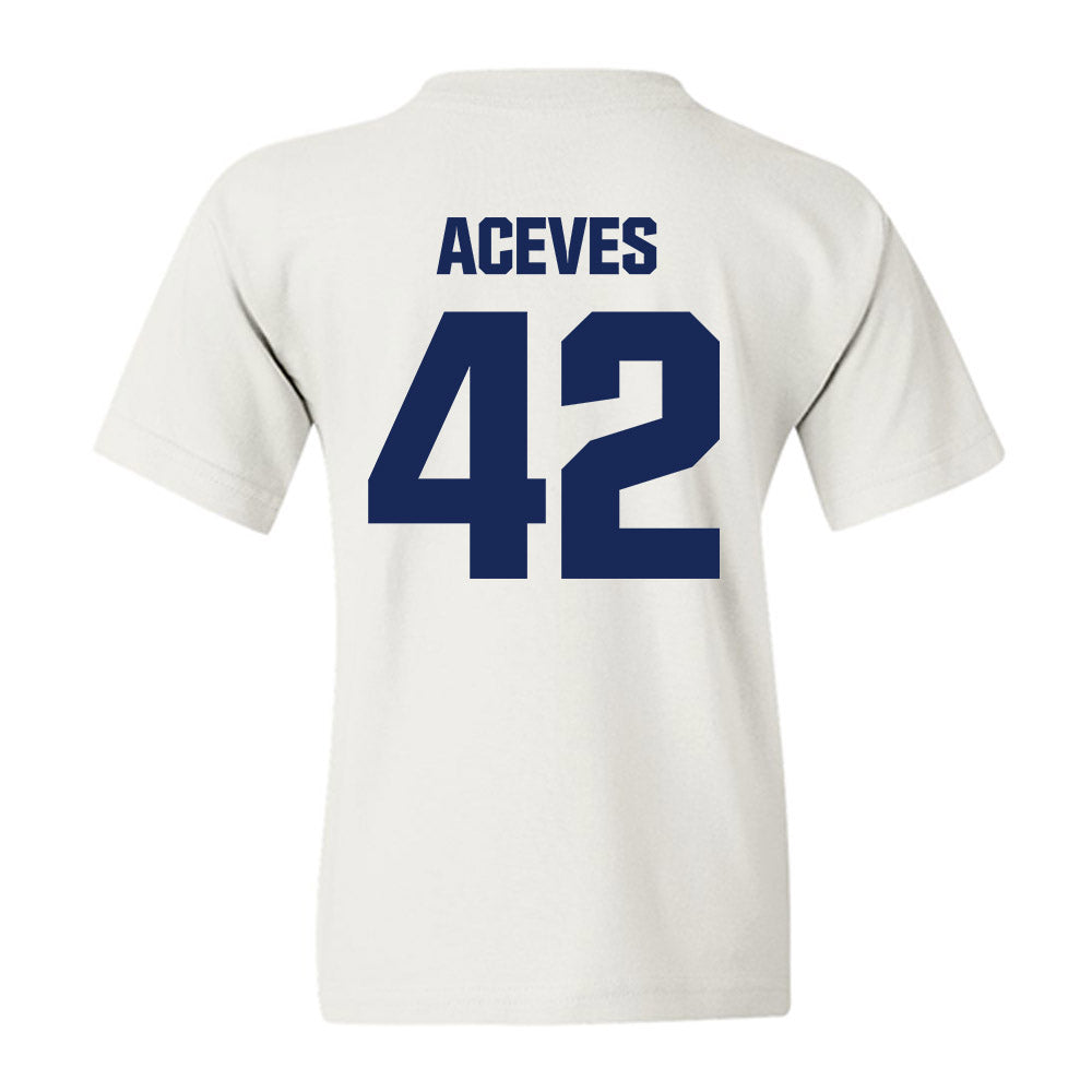 FPU - NCAA Men's Soccer : Diego Aceves - Classic Shersey Youth T-Shirt-1