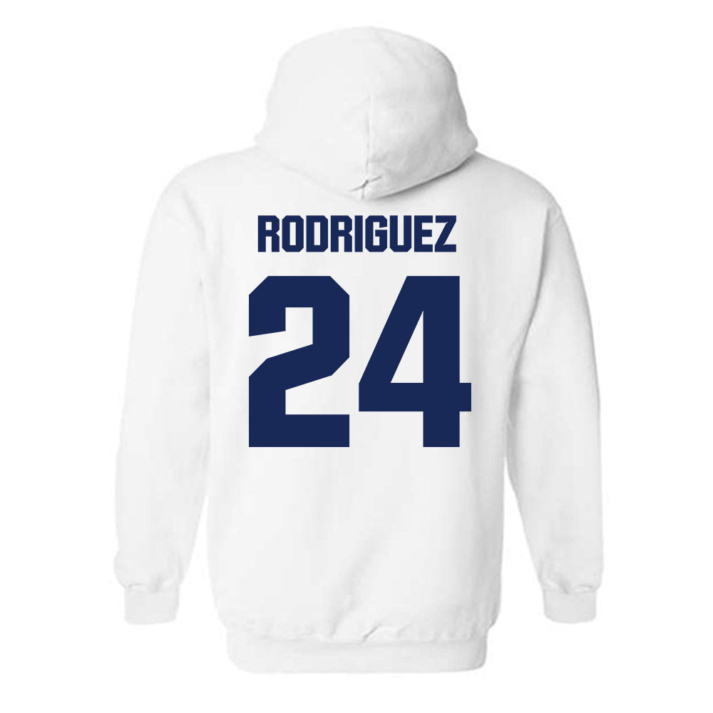 FPU - NCAA Men's Basketball : Silas Rodriguez - Classic Shersey Hooded Sweatshirt-1