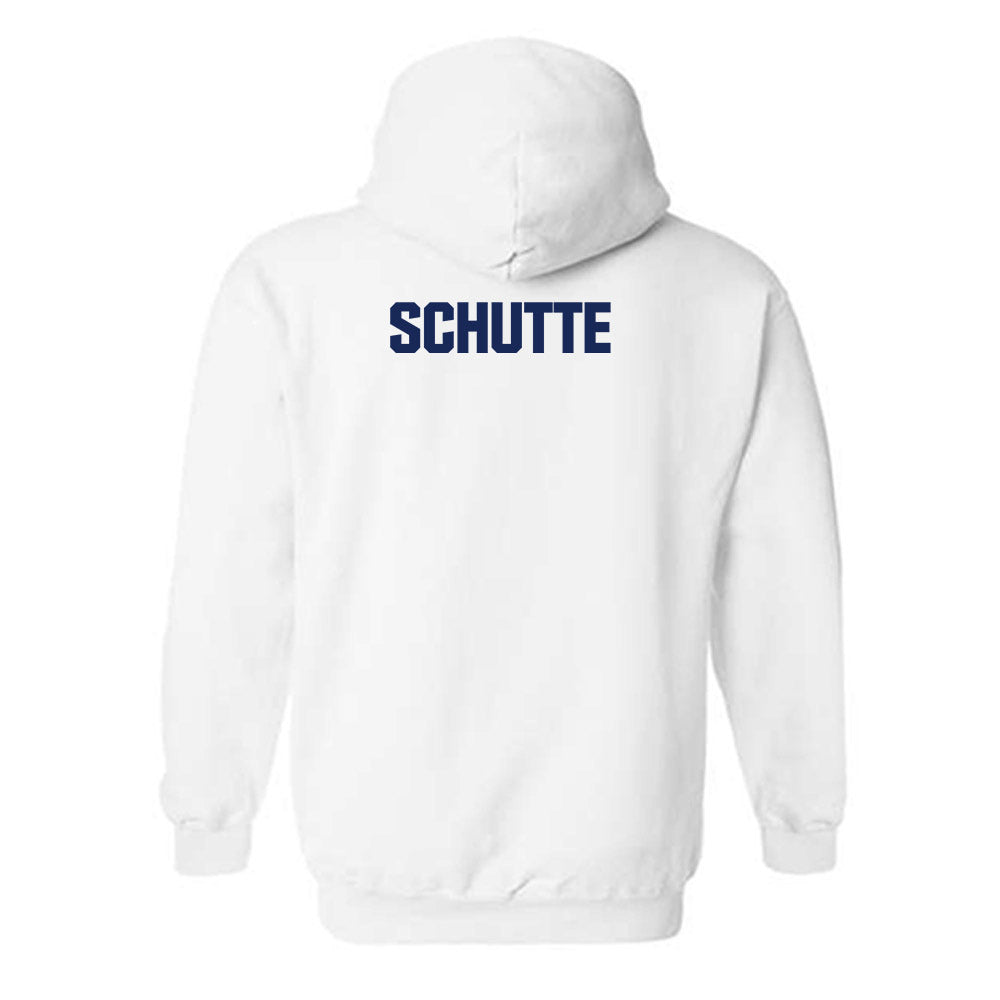 FPU - NCAA Men's Swimming & Diving : Santiago Schutte - Classic Shersey Hooded Sweatshirt-1
