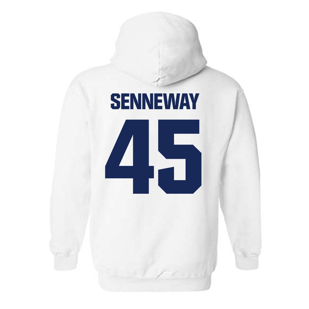 FPU - NCAA Baseball : Dylan Senneway - Classic Shersey Hooded Sweatshirt-1