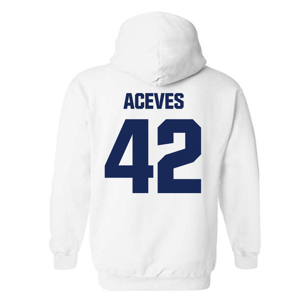 FPU - NCAA Men's Soccer : Diego Aceves - Classic Shersey Hooded Sweatshirt-1