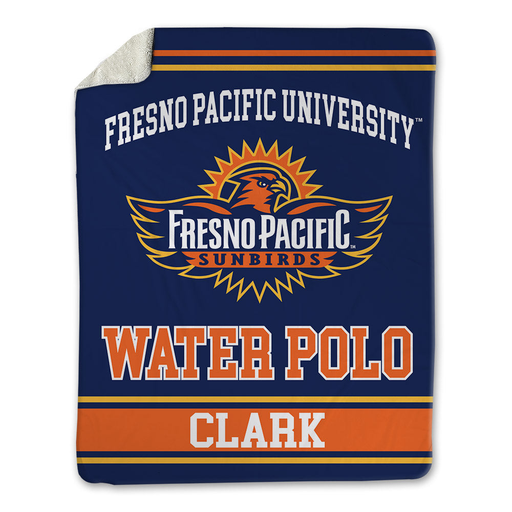 FPU - NCAA Men's Water Polo : Christian Clark - Blanket-0