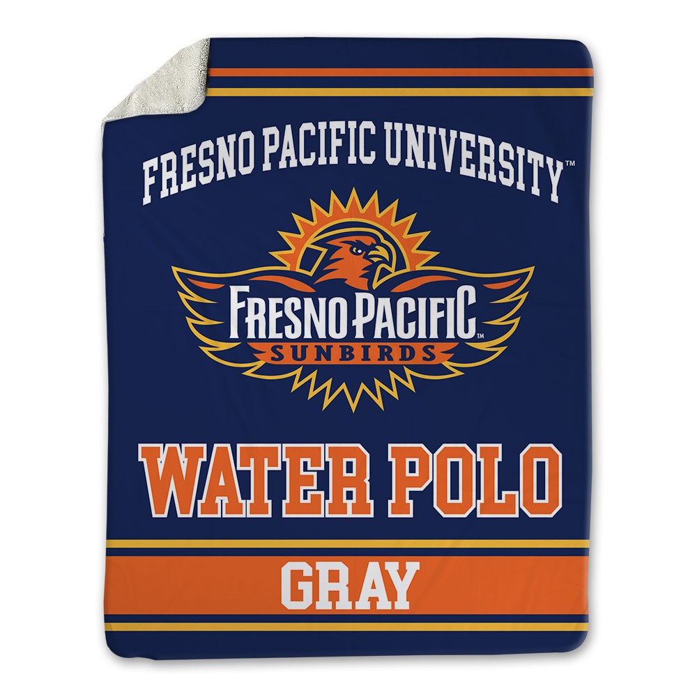 FPU - NCAA Men's Water Polo : Forrest Gray - Blanket-0